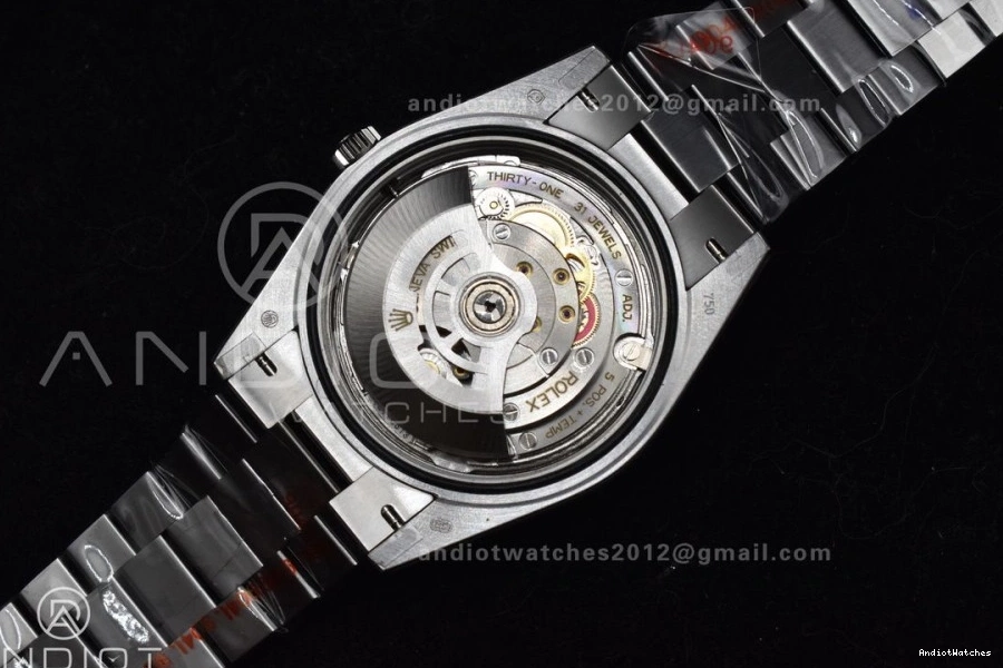 on SS 722 Dial DayDate 904L Green Bracelet JDF VR3255 Steel (Gain UrbanStyle President Arabic 40 Weight) V3 1218